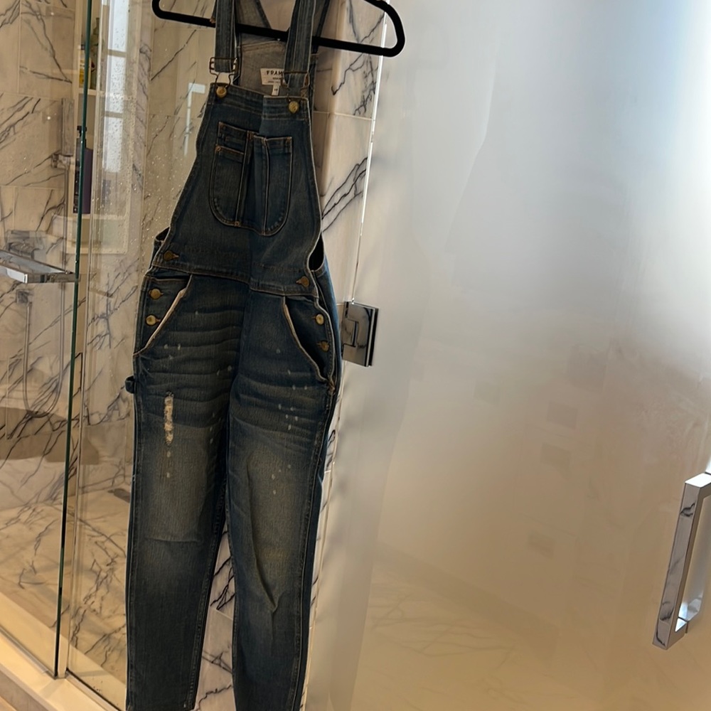 Frame blue overalls size XS